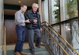 Helping Patient Down Stairs: Prehab in Baltimore Helping Patient Down Stairs: Prehab in Baltimore