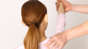 Girl Receiving Physical Therapy - Baltimore Girl Receiving Physical Therapy - Baltimore